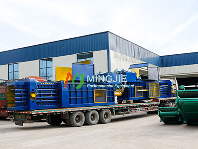 160T Automatic Horizontal Baling Press Machine