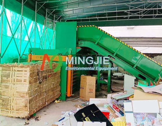 Baling Machines in Solid Waste Management
