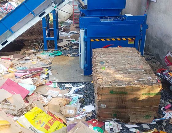 Horizontal Baling Press Machine for Waste Paper Recycling