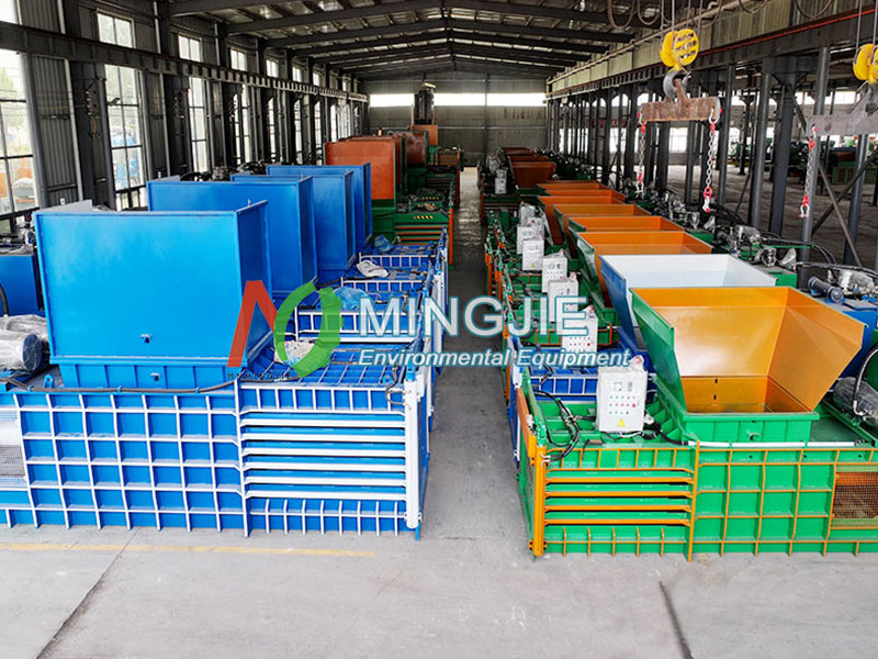 Semi-Automatic Horizontal Baler