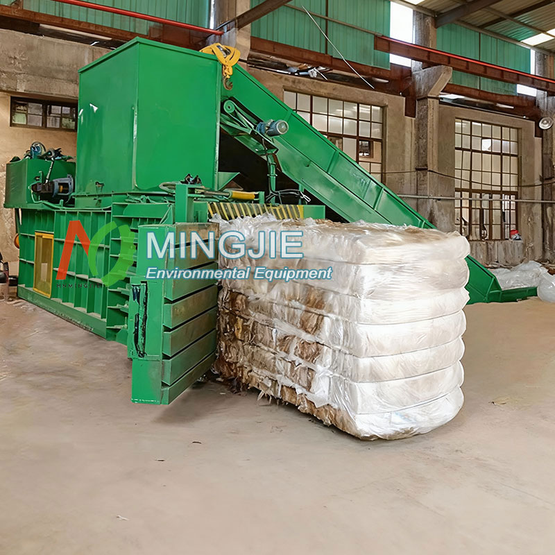 Side-opening Horizontal Baler Machine
