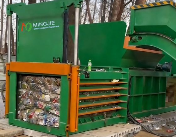 Hydraulic Plastic Baling Machine