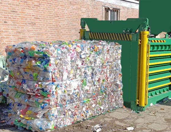 Plastic Waste Baler for Pyrolysis Project