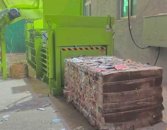 Waste Paper Baler Machine for Protecting Forest Resources
